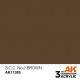 Pintura acrílica marrón S.C.C. No.2 AFV AK-Interactive