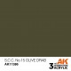 Peinture acrylique Olive Drab d'AK-Interactive 17ml