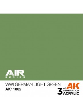 Peinture WWI German Light Green par AK-Interactive