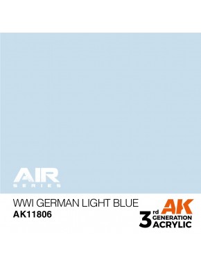 Bouteille de peinture WWI German Light Blue AK-Interactive