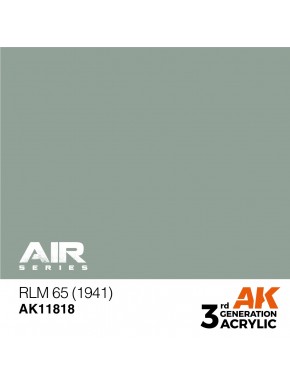 Peinture acrylique AK-Interactive RLM 65 vert grisâtre