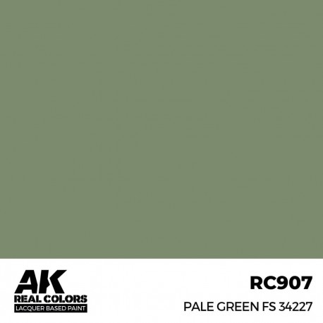 Pintura laca AK-Interactive Pale Green FS 34227