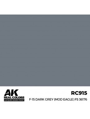 Pintura laca F-15 Dark Grey Mod Eagle RC915