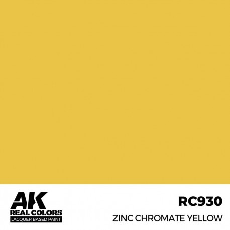 Pintura base laca Zinc Chromate Yellow de AK-Interactive