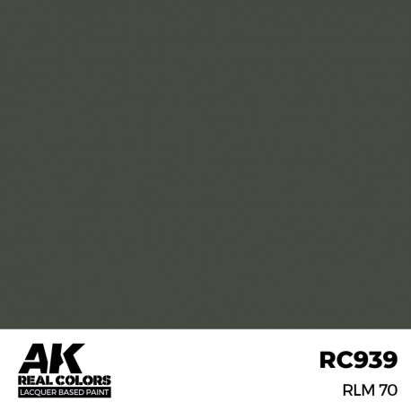 Pintura de laca RLM 70 AK-Interactive