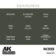 Pintura de laca RLM 70 AK-Interactive