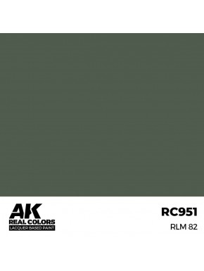Bouteille de peinture verte AK-Interactive RLM 82