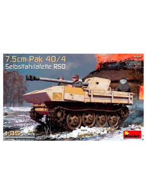 Kit de modélisme échelle 1:35 Pak 40/4 RSO MiniArt