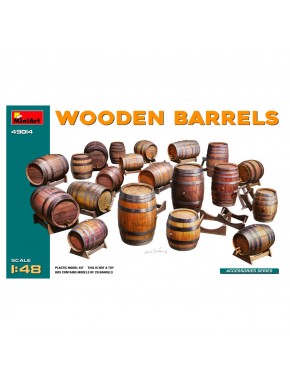 Kit de barils miniatures en bois MiniArt 1:48