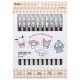 Pack de baguettes Sanrio avec personnages, 21 cm, Skater