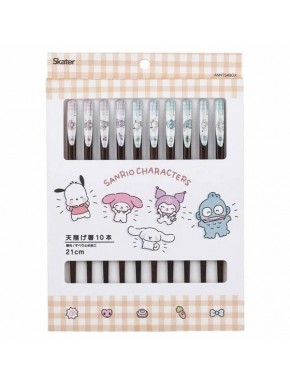 Pack de baguettes Sanrio avec personnages, 21 cm, Skater