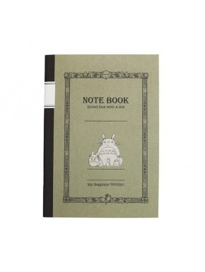 Carnet ligné rétro Mon voisin Totoro Studio Ghibli