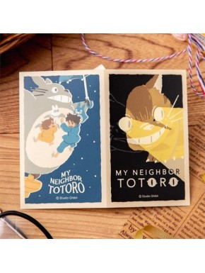 Autocollants rétro Catbus et Totoro Studio Ghibli