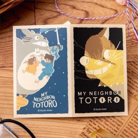 Autocollants rétro Catbus et Totoro Studio Ghibli