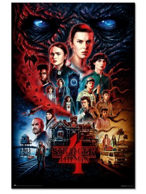 Poster Stranger Things Maison de Vecna