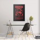 Poster Stranger Things S5 avec personnages principaux