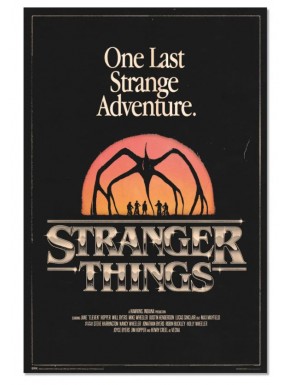 Affiche officielle Stranger Things Saison 5