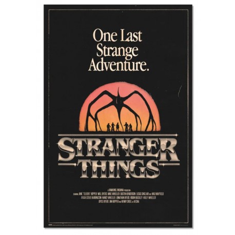 Affiche officielle Stranger Things Saison 5