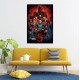Poster Saison 5 Stranger Things avec personnages emblématiques
