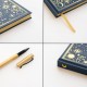Ensemble Carnet A5 avec stylo astral dans boîte cadeau