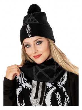 Bonnet noir Harry Potter avec Dark Mark