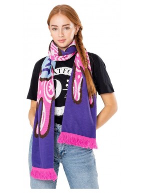Écharpe violette Luna Lovegood de Harry Potter