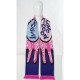 Écharpe violette Luna Lovegood de Harry Potter