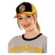 Casquette trucker noire et jaune Hufflepuff Harry Potter