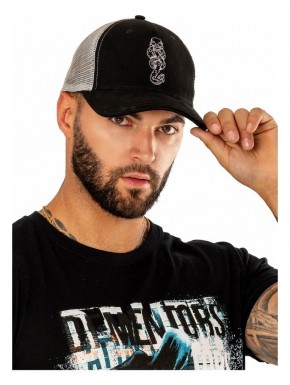 Casquette Harry Potter noire et grise avec Marque des Ténèbres