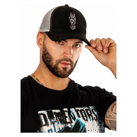 Casquette Harry Potter noire et grise avec Marque des Ténèbres