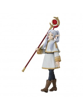 Figurine articulée Frieren de 14 cm avec bâton magique