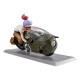 Diorama Bulma Dragonball Z sur moto