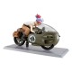 Diorama Bulma Dragonball Z sur moto