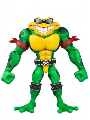 Figurine articulée Rash de Battletoads avec accessoires