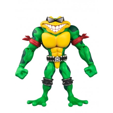 Figurine articulée Rash de Battletoads avec accessoires