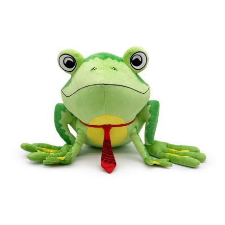 Peluche Frogger 22 cm avec cravate rouge