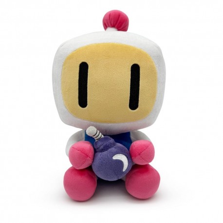 Peluche Bomberman 22 cm en position assise