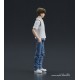 Figurine articulée de Takumi Fujiwara avec voiture d'Initial D