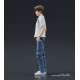 Figurine articulée de Takumi Fujiwara avec voiture d'Initial D