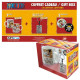 Conjunto One Piece com caneca, chaveiro e bottons de Luffy