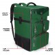 Mochila verde jogos tabuleiro com design escamas de dragão