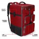 Sac à dos rouge écailles de dragon jeux de société