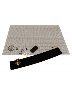 Kit de campaña alfombrilla rejilla DnD beige Enhance