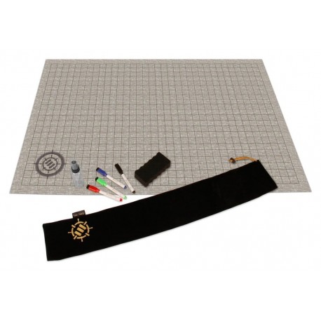 Kit de campagne tapis grille DnD beige Enhance