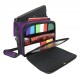 Bolso de hombro morado Enhance para cartas coleccionables