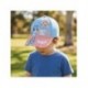 Boné infantil Bluey azul e rosa