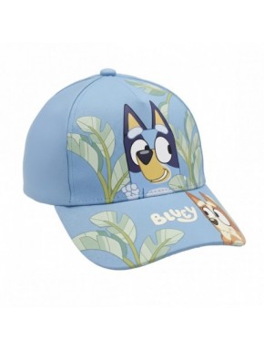 Boné azul infantil Bluey para crianças