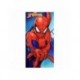 Serviette bleue en microfibre Spiderman