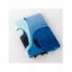 Serviette en microfibre bleue avec design de Stitch