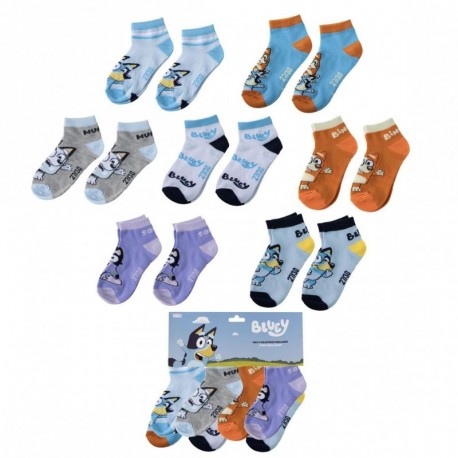 Calcetines tobilleros Bluey en varios colores